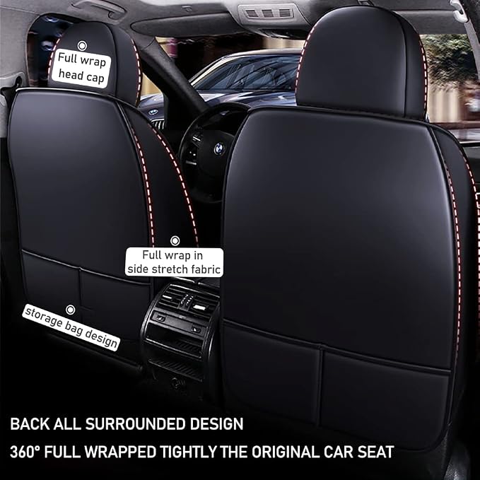 Luxury 2 Seats Car Seat Covers Protectors - Image 7