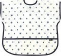 Short Sleeve Waterproof Bib for Toddlers – Feeding Apron for Mealtime, by Plie