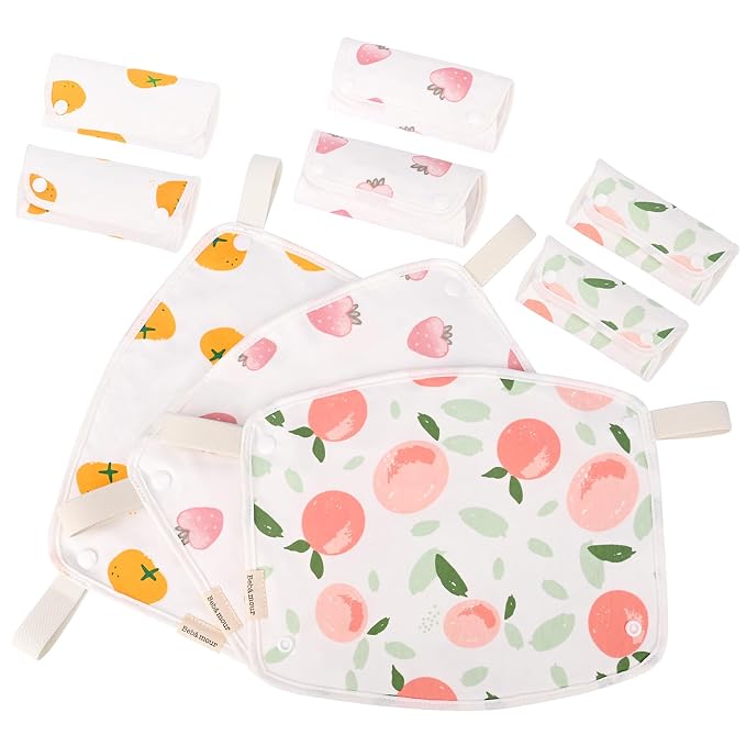 Bebamour Drool and Teething Reversible Cotton Pad - Image 9