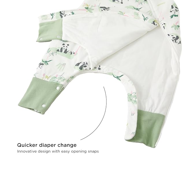 Duomiaomiao 2 Pack 0.5 TOG Toddler Sleep Sack 24-36 Months 100% Cotton - Image 4