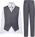 Boys Vest Set Formal Dress Suits Wedding Outfit Dresswear by Lycody