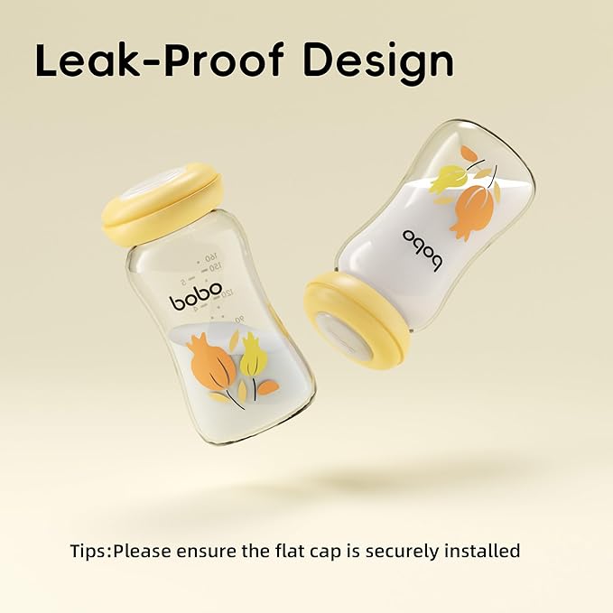YOHKOH Glass Breast Milk Storage Bottles - Image 3