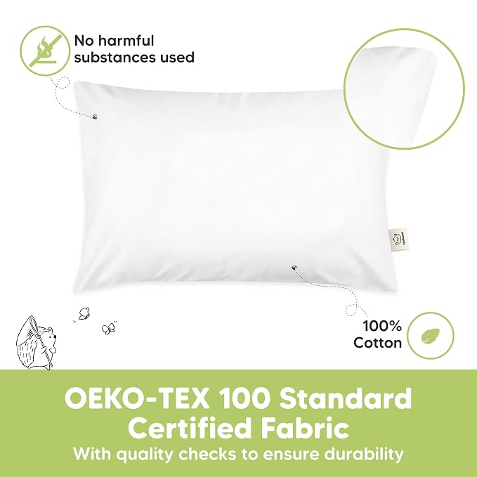 KeaBabies Toddler Pillow 13x18 - Image 5