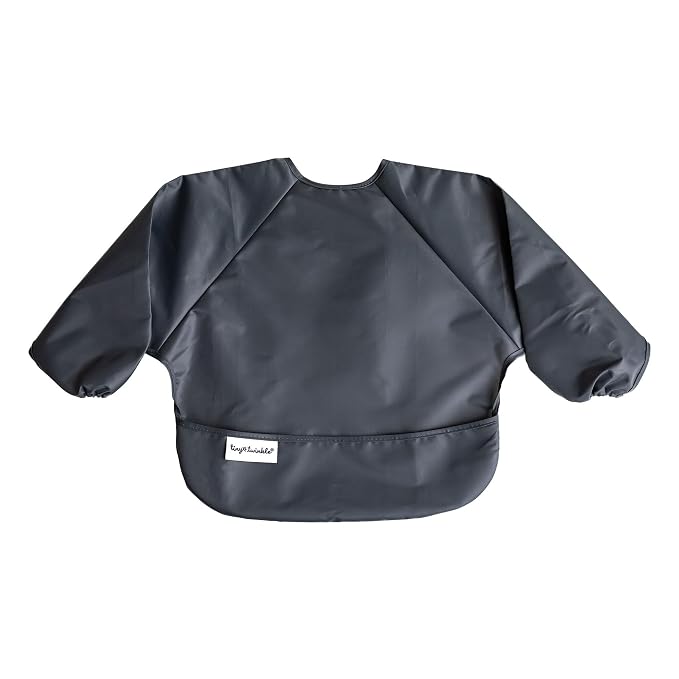 Tiny Twinkle Long Sleeve Bib for Babies & Toddlers – 2 Pack Waterproof Smock - Image 8