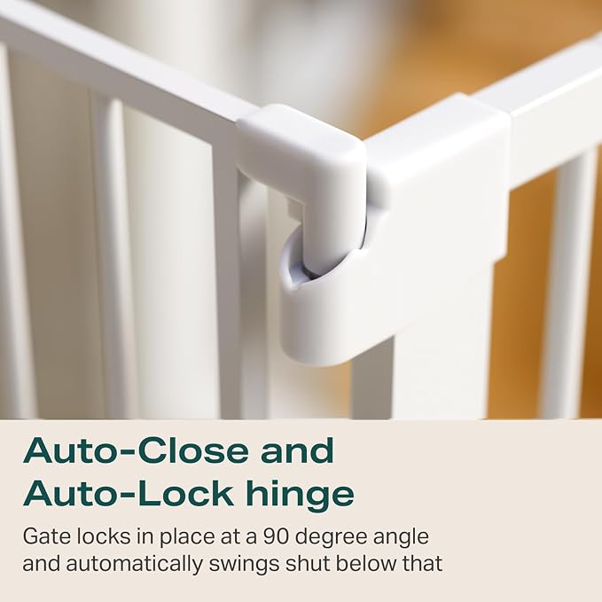 Cumbor 29.7-40.6" Baby Gate for Stairs, Mom's Choice Awards Winner-Dog Gate for - Image 5