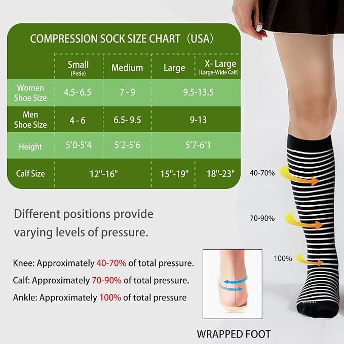 LEVSOX Viscose Made from Bamboo Compression Socks - Image 5