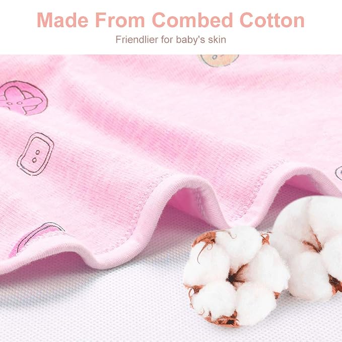 Premium Soft Cotton Baby Swaddle Blankets, Baby Blanket Wrap - Image 5