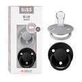 BIBS Pacifiers - De Lux Collection | BPA-Free Round Nipple | Silicone | Made in by BIBS