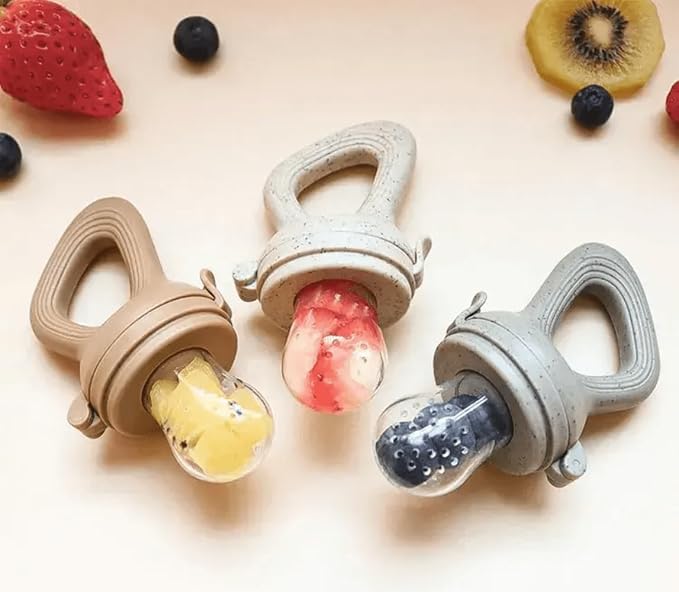 Avee & Co Silicone Teething Pacifier and Fresh Fruit Feeder, Baby Pacifier - Image 3