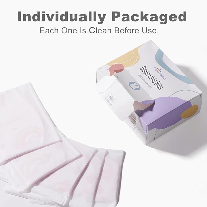 SUNVENO Disposable Baby Bibs - Image 9