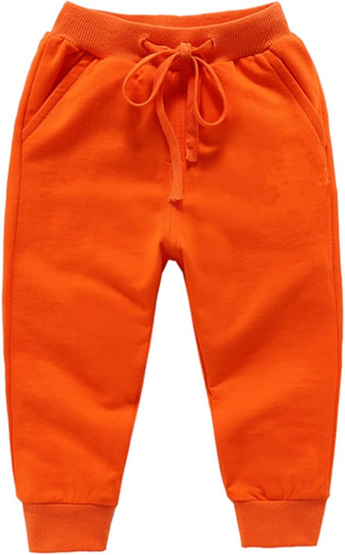 CuteOn Unisex Toddler Jogger Pants Kids Cotton Elastic Waist Winter Baby by CuteOn