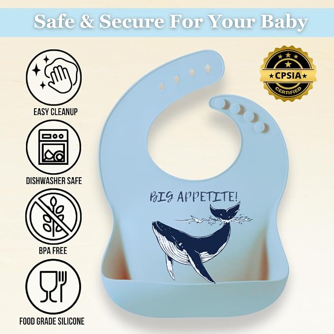 Animal Silicone Bibs for Babies - Image 6