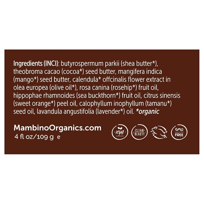 Mambino Organics Oh Baby! Belly Butter, Belly Cream - Image 3