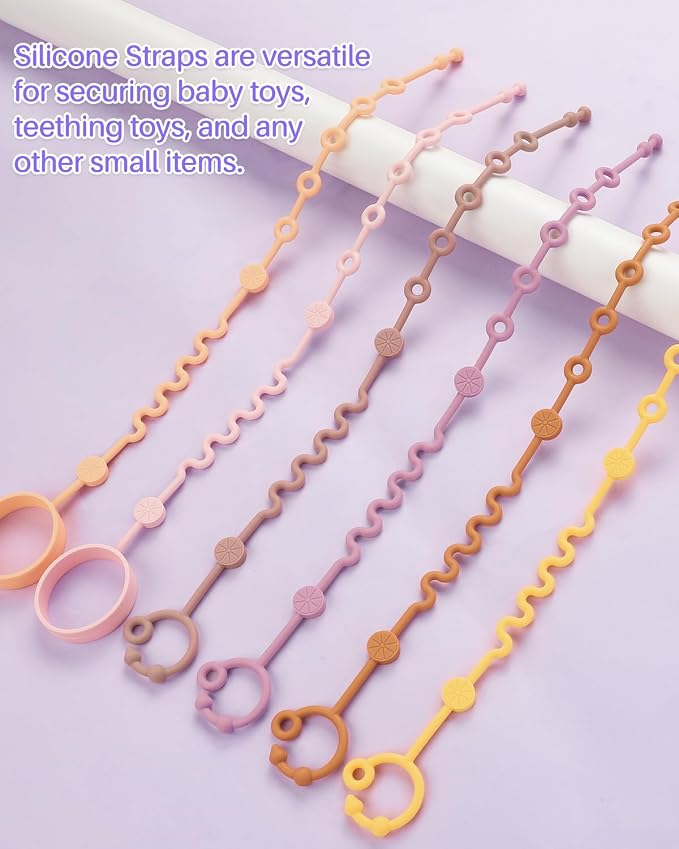 3pcs Adjustable Toy Strap Holder - Image 5