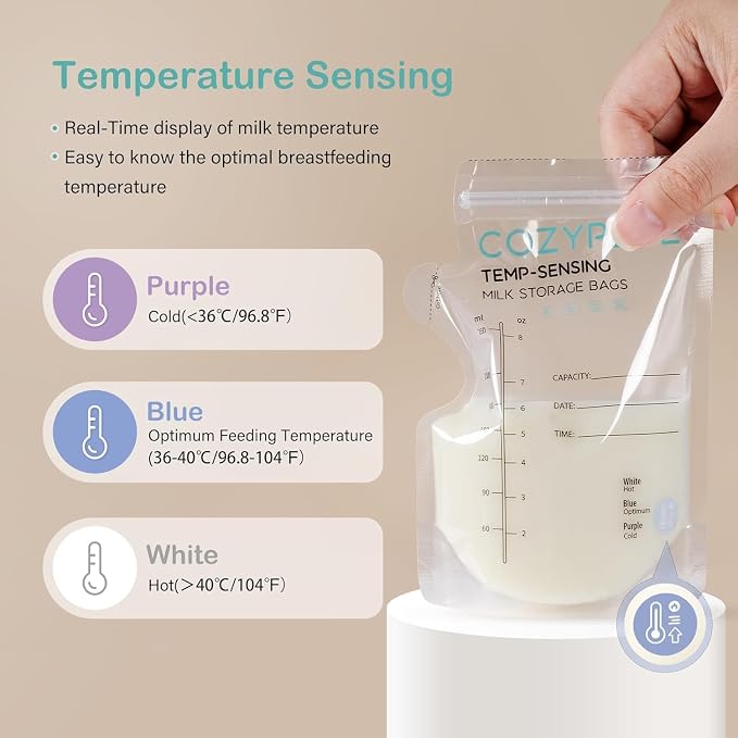 200 Pcs Breastmilk Storage Bags, 8oz Breast Milk Storing Bag - Image 2