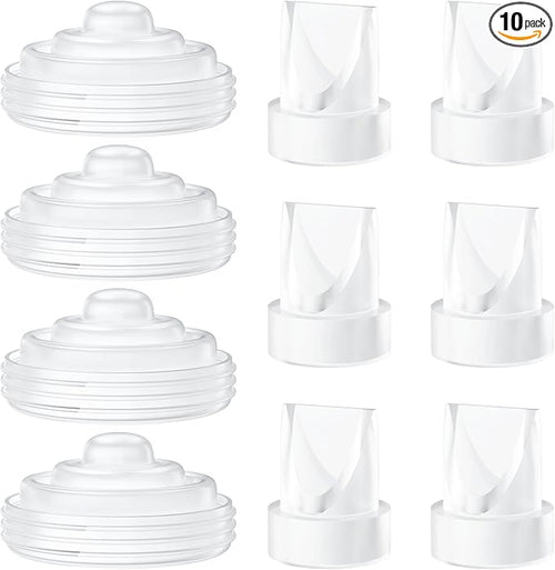 10PCS Breast Pump Parts Compatible by TOVVILD