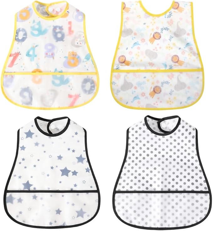 Baby bibs Waterproof Toddler bib by norinori