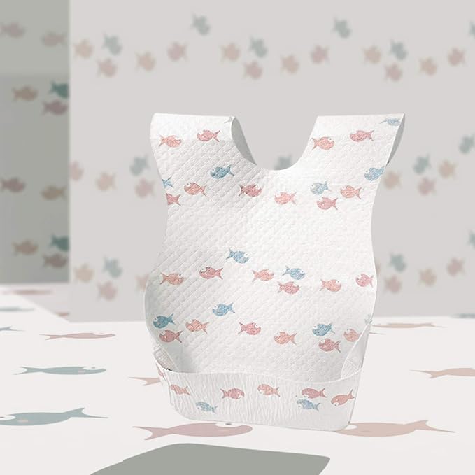 Baby and Infant Disposable Travel Bibs - Image 7