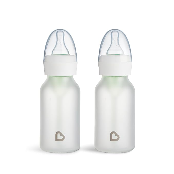 Munchkin Bond Silicone Coated Glass Baby Bottles by Munchkin
