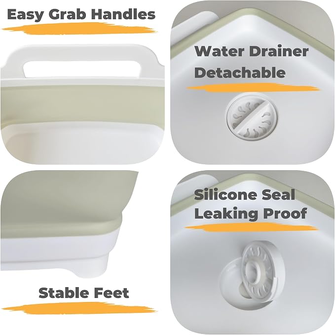 Collapsible Wash Basin for Baby Bottles - Image 4