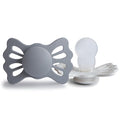 FRIGG Lucky Symmetrical SilkySoft Silicone Baby Pacifier | Made in Denmark | by mushie