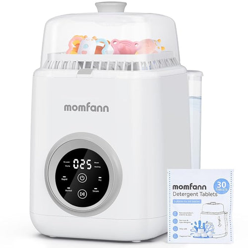 19 Min Bottle Washer, Quick Wash, Sterilizer and Dryer by momfann