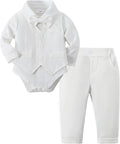 DISAUR Baby Boy Clothes Toddler Boy Outfits 4PCS Gentleman Dress by DISAUR