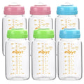 Matyz Glass Breastmilk Storage Bottles, 6 Pack, 8 oz, Compatible by Matyz