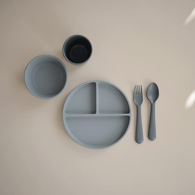 mushie Silicone Suction Plate | BPA-Free Non-Slip Design - Image 4