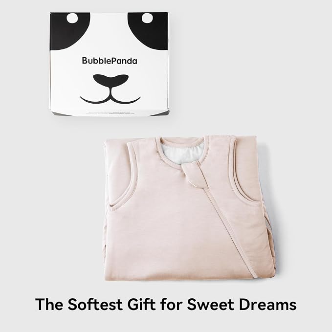 BubblePanda Rayon Made from Bamboo Sleep Sack 2t-3t 0.5 Tog Soft Lightweight - Image 6