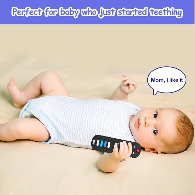 Baby Teething Toys, Food Grade Silicone Teether - Image 4