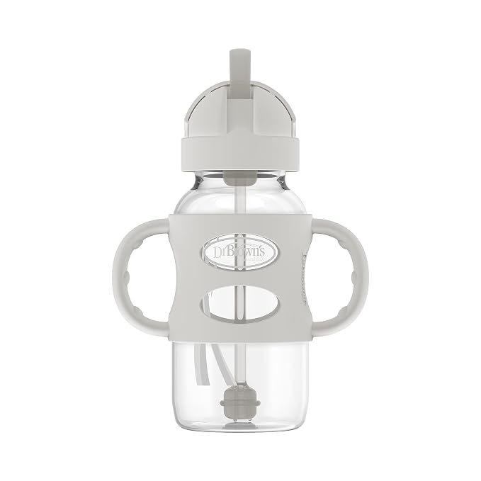 Dr. Brown's Milestones Wide-Neck Sippy Straw Bottle - Image 5