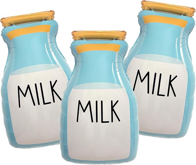 Large Milk Bottle Balloons Baby Bottle Decor by CONGRADS