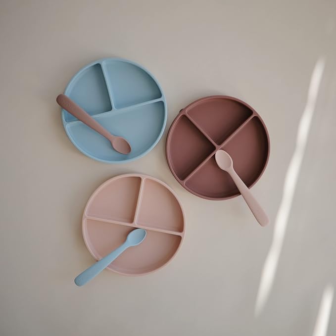 mushie Silicone Suction Plate | BPA-Free Non-Slip Design - Image 4