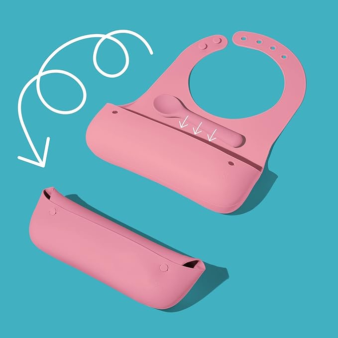 Avanchy Silicone Baby Bibs, Waterproof, Adjustable, BPA Free, Soft Unisex Set - Image 9