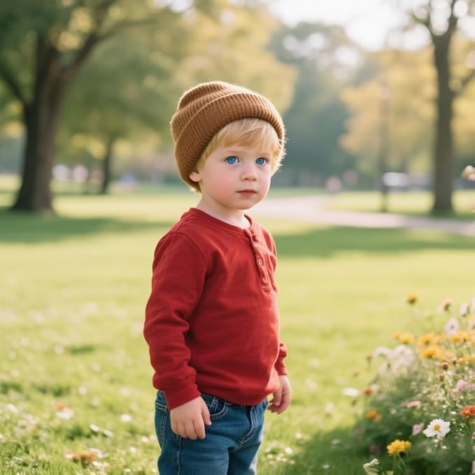 ENBAOHUI Baby Beanie Hat Newborn Winter Warm Knit Hat Kids Soft Beanie Cap Boys - Image 7
