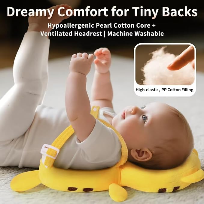 GINMOON Baby Head Protector Backpack, Lightweight and Breathable, Baby Walking - Image 5