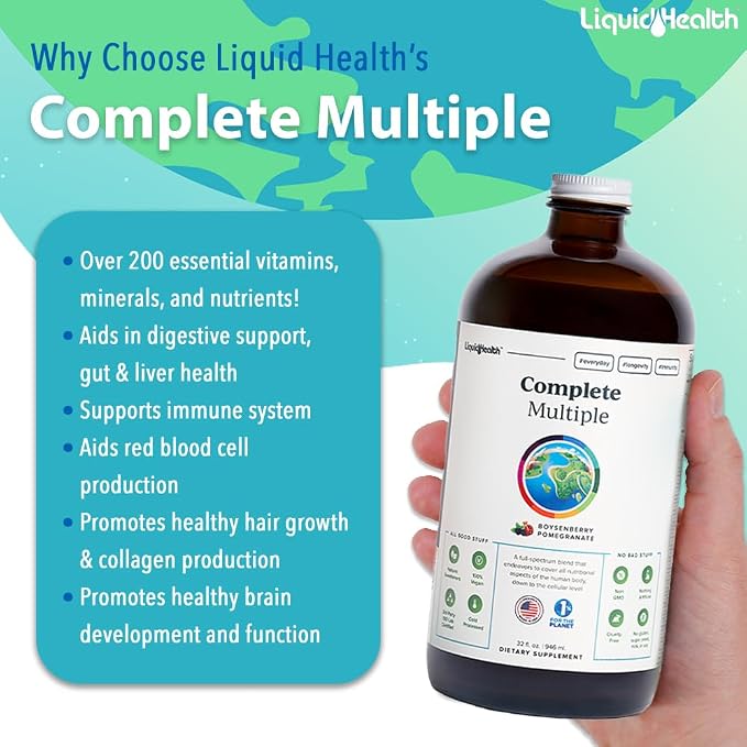 LIQUIDHEALTH Complete Multiple & Prenatal/Postnatal Multiple Liquid Vitamin - Image 3