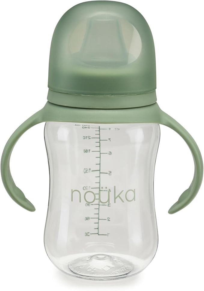 nouka Soft Spout Tritan Sippy Cup | Leak Proof and Easy Grip | Removable - Image 2