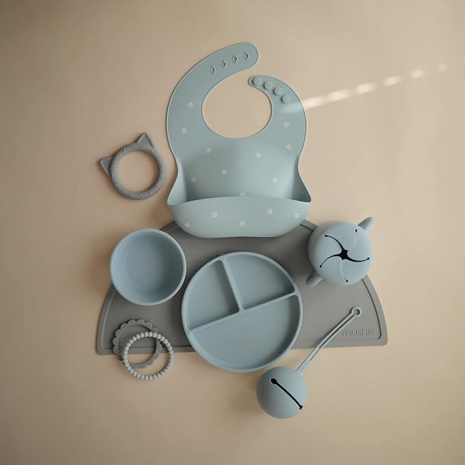 mushie Silicone Suction Bowl | BPA-Free Non-Slip Design - Image 3