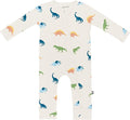KYTE BABY Unisex Rayon Made From Bamboo Zippered Rompers 0-24 Months by KYTEBABY