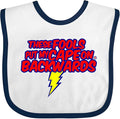 inktastic These Fools Put My Cape on Backwards ® Baby Bib by Inktastic