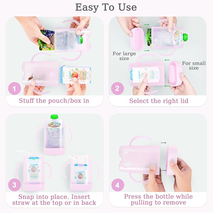 MOMUSE Dual-Lid Squeeze Pouch Holder - Image 6