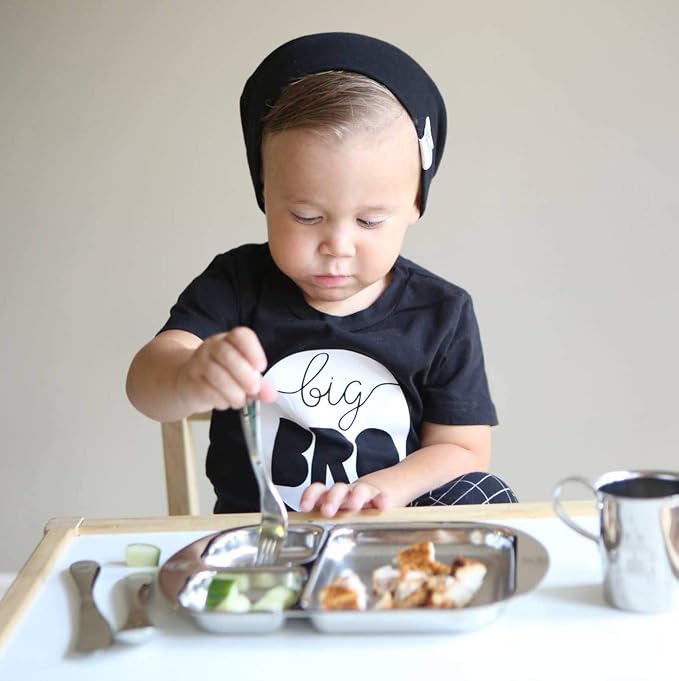 Children's Premium Stainless Steel Dinnerware Set |1 Bowl - Image 6
