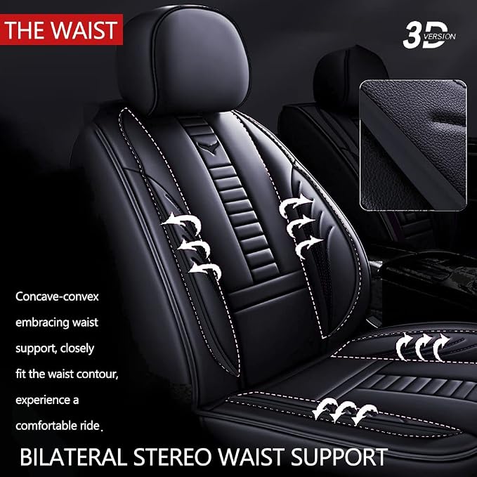 Auto Front Seat Covers fir for Suzuki 1999-2025 95% Models, 3D Front Split - Image 3