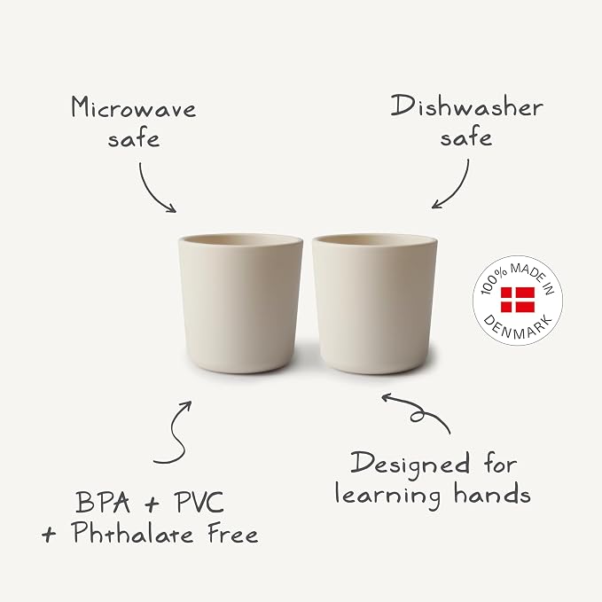 mushie Dinnerware Cups For Kids | Made in Denmark - Image 9