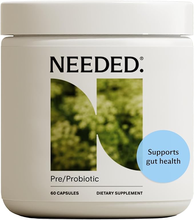 Needed. Expertly-Formulated & Tested Prebiotic & Probiotic by Needed