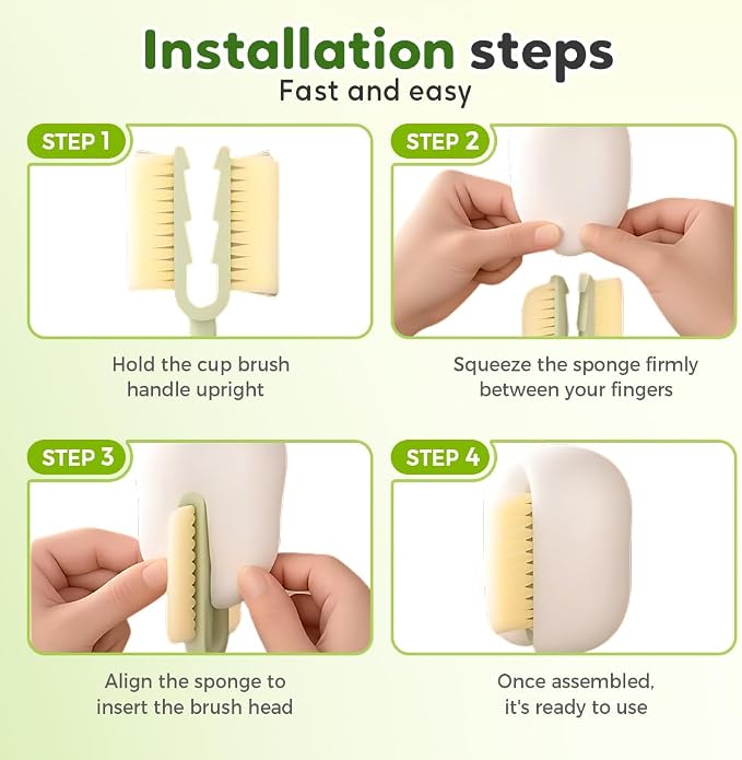 5 in 1 Bottle Cleaning Brush, Straw Cleaner Brushs - Image 7