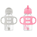 Dr. Brown's Milestones Wide-Neck Sippy Straw Bottle by DrBrowns