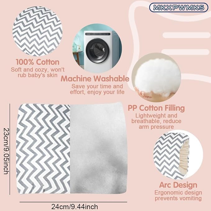 Cozy Cradle Pillow, Cozy Cradle Arm Pillow, Baby Nursing Pillow Head Support - Image 3